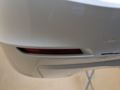 2012-2018 BMW 320i F30 Rear Bumper Cover White 300 Alpine