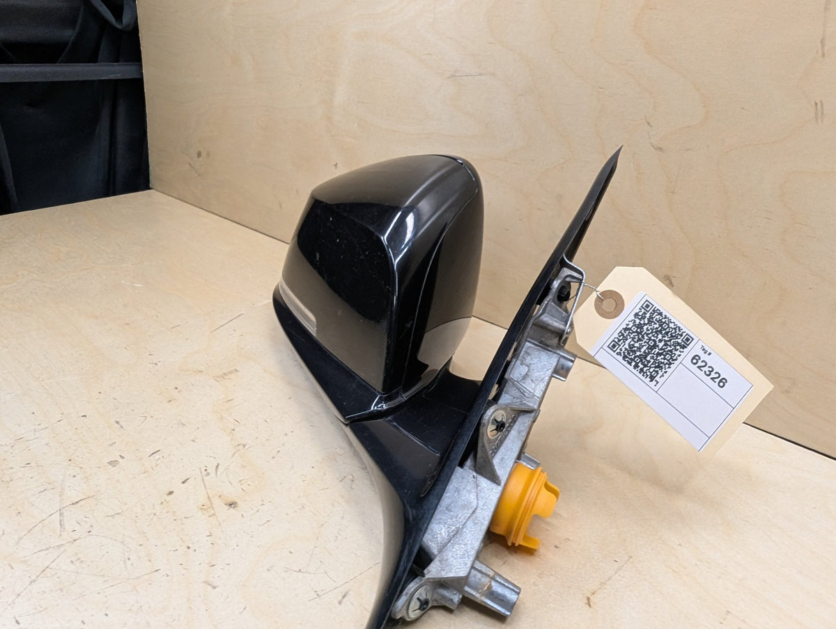 OEM BMW F30 328 330 335 340 Left Driver Side Mirror Heated Auto Dip SHADOW GLOSS