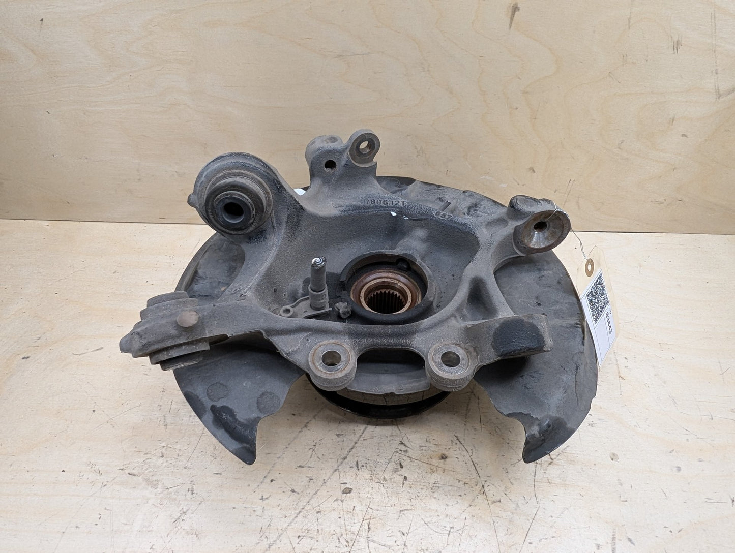 2012-2018 BMW 328i F30 Rear Left Driver Spindle Knuckle w/ Bearing 6792521