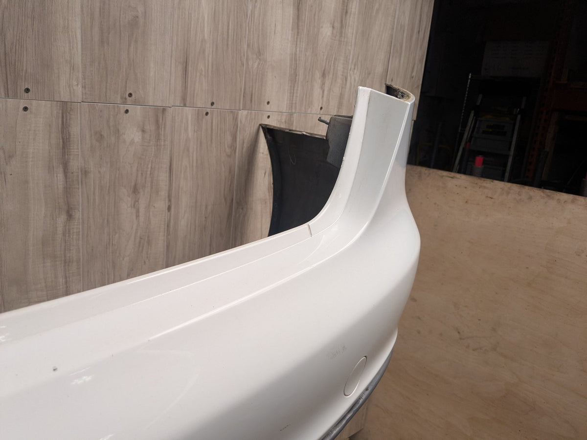2009-2012 Audi S4 B8 Rear Bumper Cover White T9/ Y9C