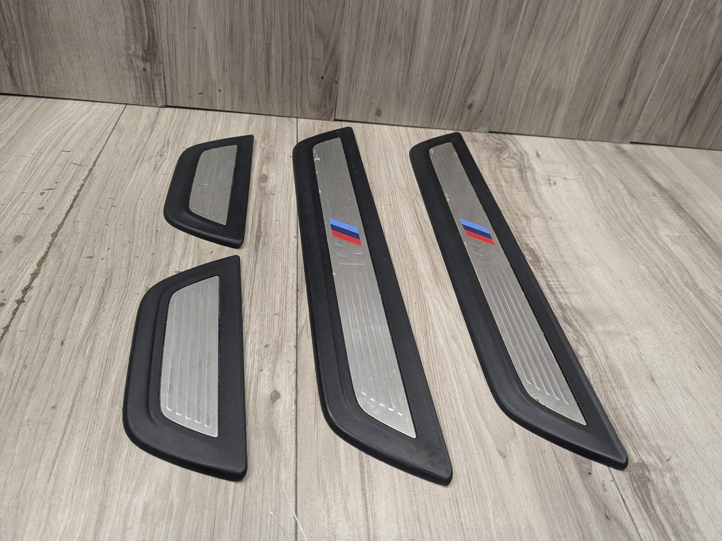 2011 - 2017 BMW X3 F25 Front Rear Left Right Scuff Plate Door Sill SET 8050461 N20B20O0