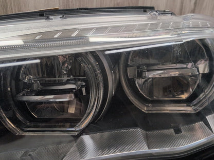 2014 - 2018 BMW X5 F85 Front Left Driver Headlight w/ Modules SET 7471351 S63B44T2