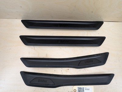 2012-2018 BMW 328i F30 Front Rear Left Right Scuff Plate Door Sill SET 7263315