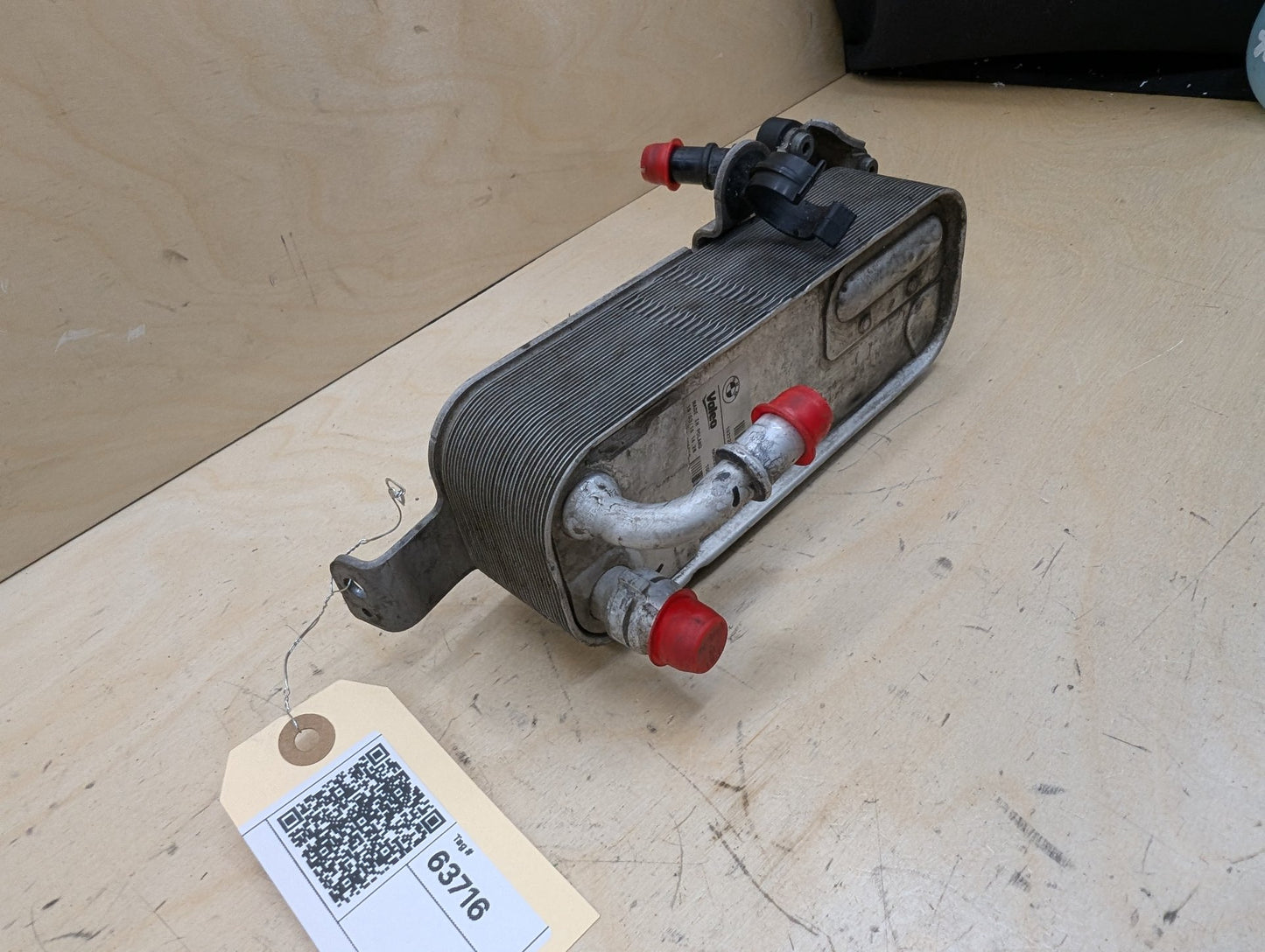 OEM BMW F22 F30 F32 F36 Transmission Oil Cooler Heat Exchanger VALEO N20 N26 N55