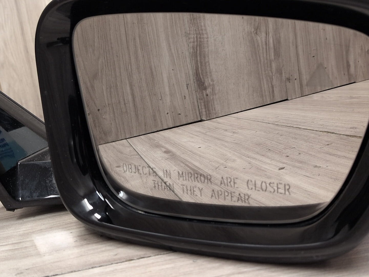OEM BMW G30 530 540 M550 Right Passenger Side Mirror Blind Spot SHADOW GLOSS