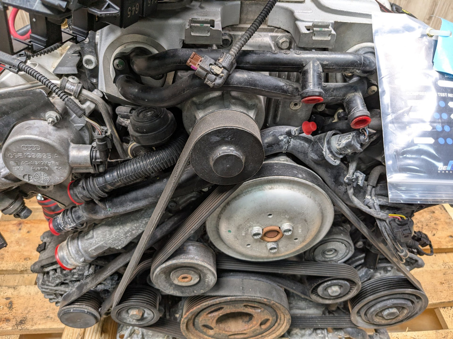 13-17 AUDI S4 S5 SQ5 A6 A7 3.0L CTUB Supercharged Motor Engine Assembly OEM TESTED 148k