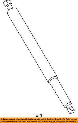 18-23 OEM BMW F39 X2  Rear Left Right Trunk Liftgate Shock Lift Support Strut