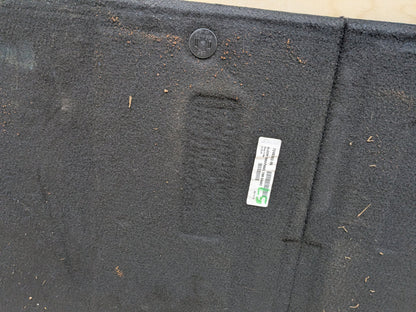 12-18 OEM BMW F30 F80 M3 Sedan Rear Trunk Floor Mat Carpet Cargo Cover Black