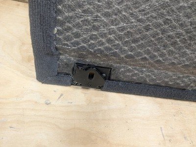 14-18 OEM BMW F15 F85 X5 X5M Rear Trunk Floor Mat Carpet Cargo Cover Black