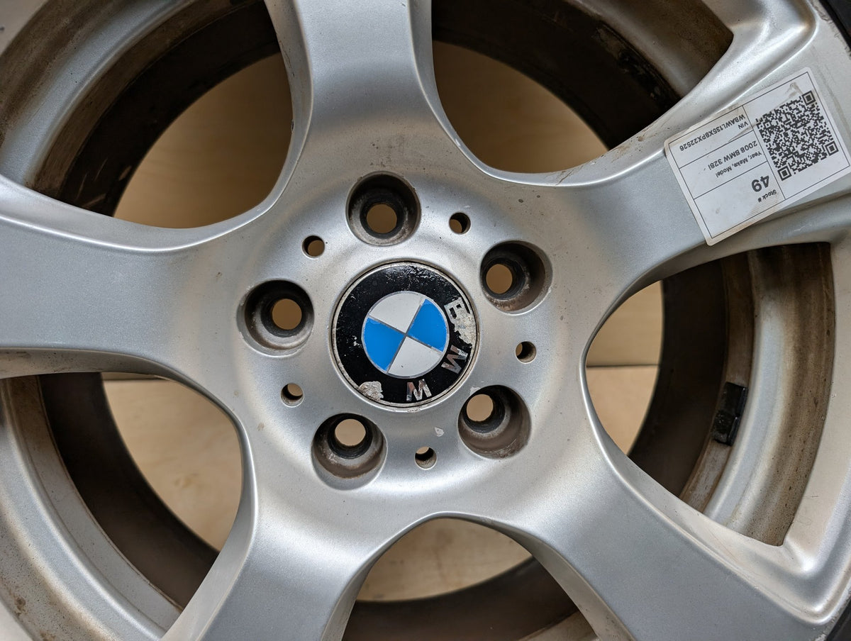 06-13 OEM BMW E90 E92 E93 Alloy Wheel Rim 17x8" ET34 Spider Spoke Style 157"