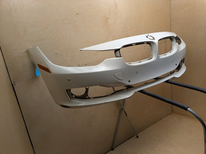 NOTE 2012-2013 BMW 328i 335i F30 Front Bumper Cover White 300