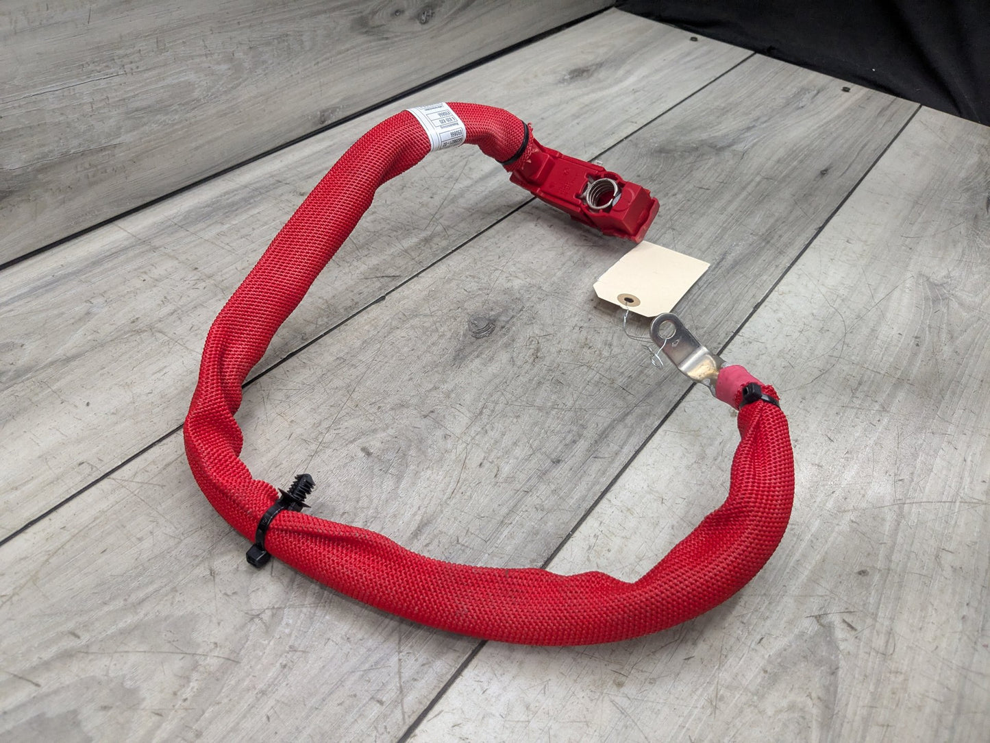 18-21 OEM BMW G01 G02 F98 X3 X4 Battery Plus Pole Terminal Positive Red Cable