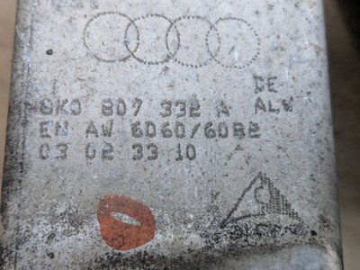 2010-2016 Audi S4 B8 Rear Bumper Reinforcement Rebar Bar 8K0807332A OEM