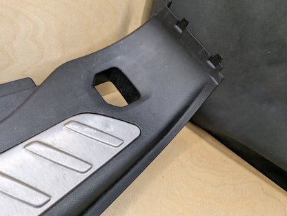 2018-2024 BMW X3 G01 Rear Trunk Cargo Scuff Loading Trim Cover Plate 7396612 OEM