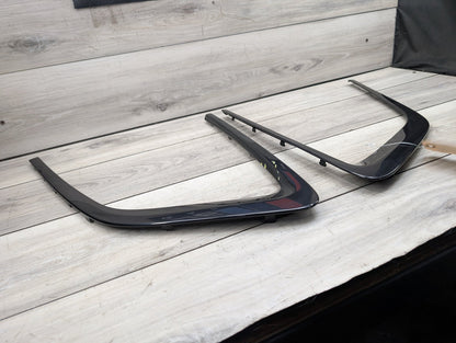2018 - 2023 BMW X3 G01 Rear Left Right Quarter Panel Glass window Molding Trims SET  B58B30M0