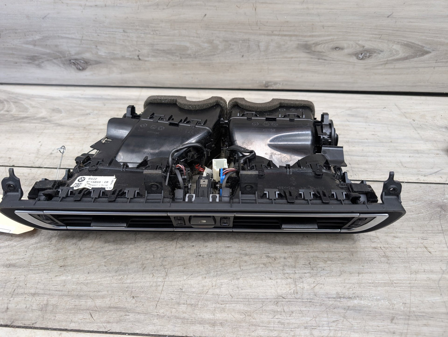 09-15 OEM BMW F01 F02 740 750 760 B7 Dash Center AC Air Vent Fresh Grille Black