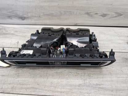 09-15 OEM BMW F01 F02 740 750 760 B7 Dash Center AC Air Vent Fresh Grille Black