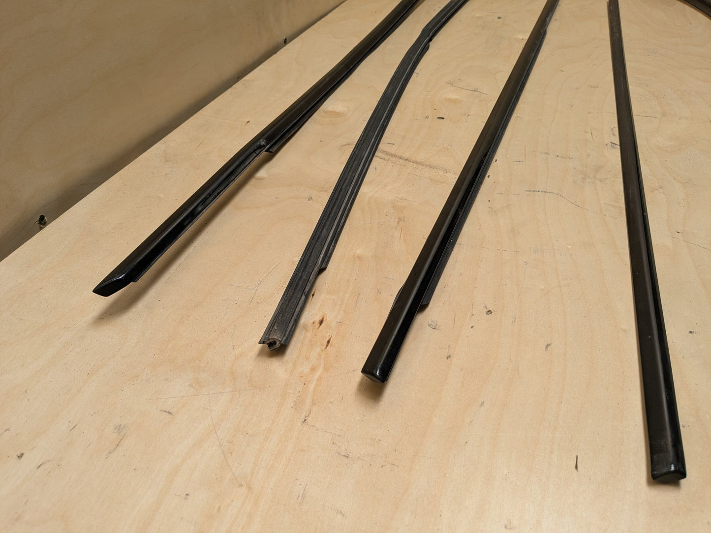 12-20 OEM BMW F30 F80 Front Rear Left Right Door Shadow Line Trim Moldings SET