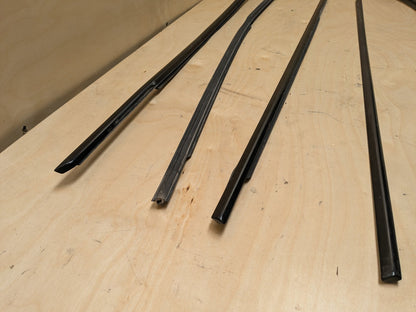 12-20 OEM BMW F30 F80 Front Rear Left Right Door Shadow Line Trim Moldings SET