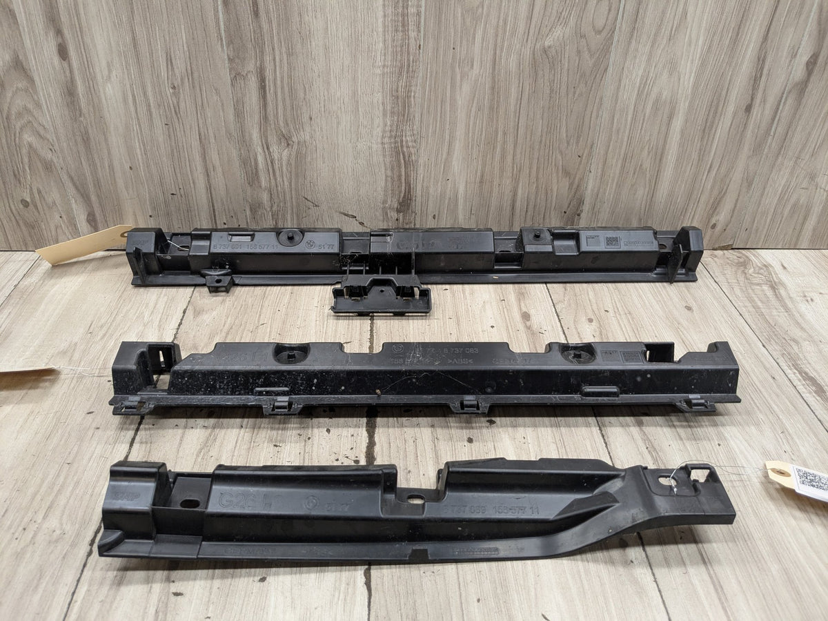 2022-2026 BMW 430i G26 Left Driver Side Rocker Panel Brackets SET 8737091 OEM