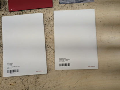 2012-2018 Audi A6 C7 Owners Instruction Manual Book SET OEM