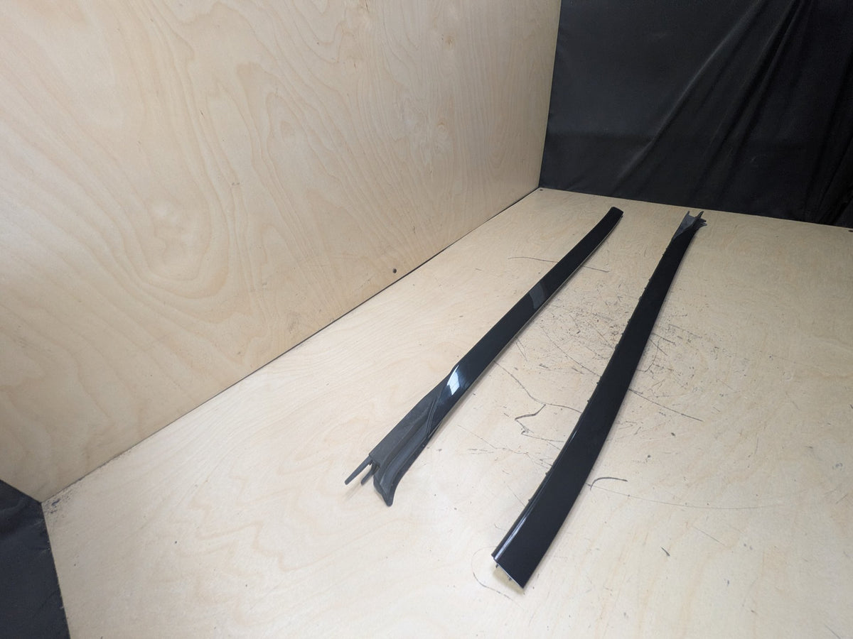 2019-2026 BMW X5 G05 Front Left Right Side Windshield Drip Trim Molding SET 7463527 OEM