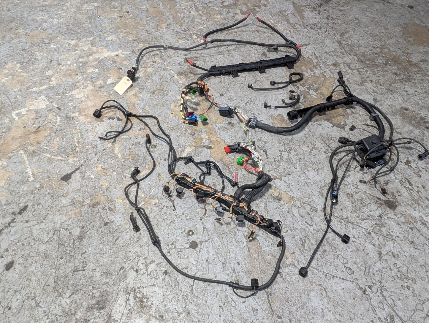2007-2013 BMW E93 335i N54B30A Engine Motor Wiring Wire Harness 7543924