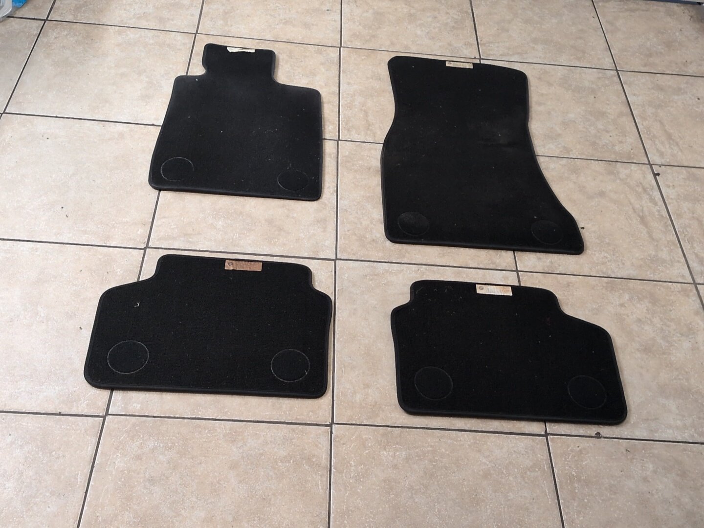 2016-2022 BMW 750i G12 Front Rear Left Right All Weather Mat Carpet Floor Mats SET 7427853 OEM