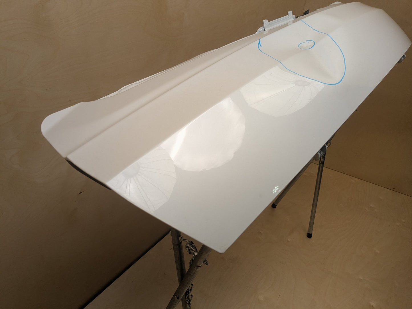 19-25 OEM BMW G05 G07 X5 X7 Rear Lower Trunk Tailgate Door Panel Deck Lid White