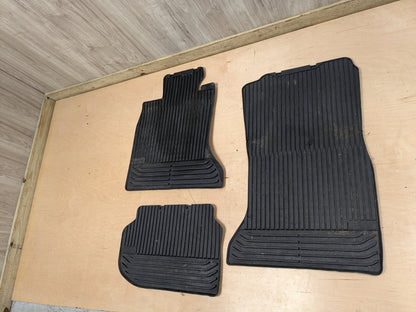 OEM BMW F01 Front Rear Left Right All Weather Carpet Floor Mats SET