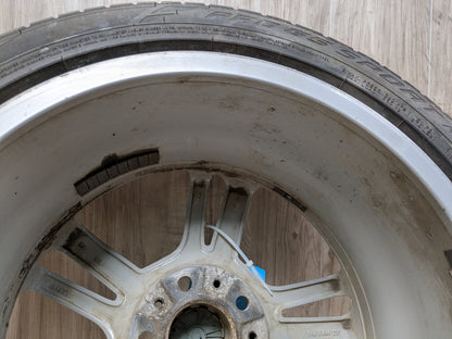 11-18 OEM BMW F25 F26 X3 X4 Wheel Rim 8,5JX19 ET:38 M Double Spoke 369 - 7844250