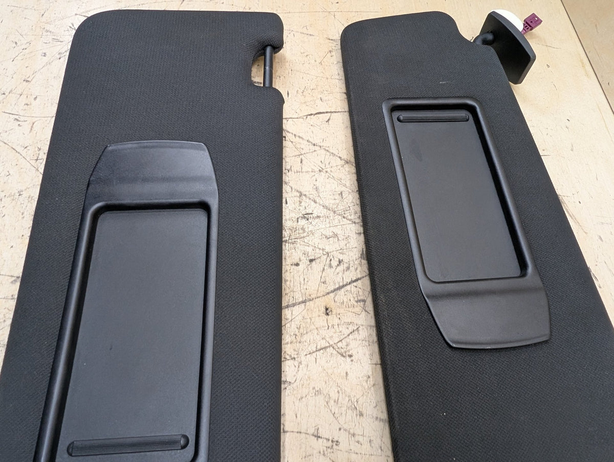 2010-2017 BMW 535i GT xDrive F07 Front Left Right Sun Visor SET 8047533 OEM