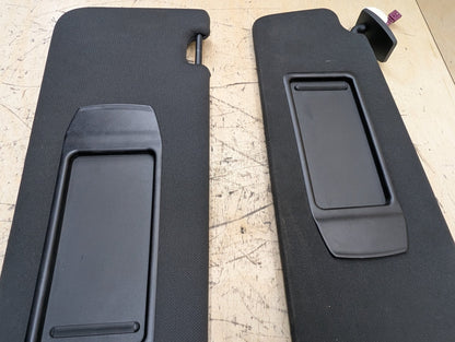 2010-2017 BMW 535i GT xDrive F07 Front Left Right Sun Visor SET 8047533 OEM