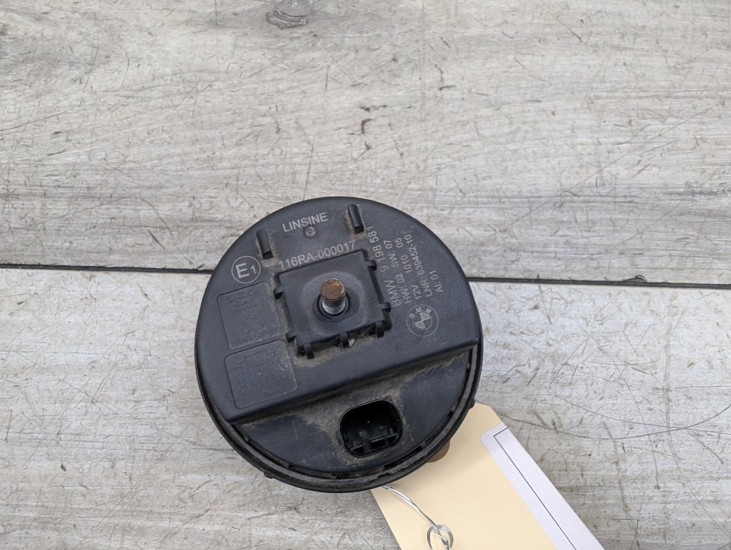 2011-2016 BMW 535i F10 Alarm Horn 9198581