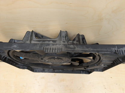 2011-2016 BMW X3 F25 Radiator Fan Shroud Housing w/ Motor 7601176
