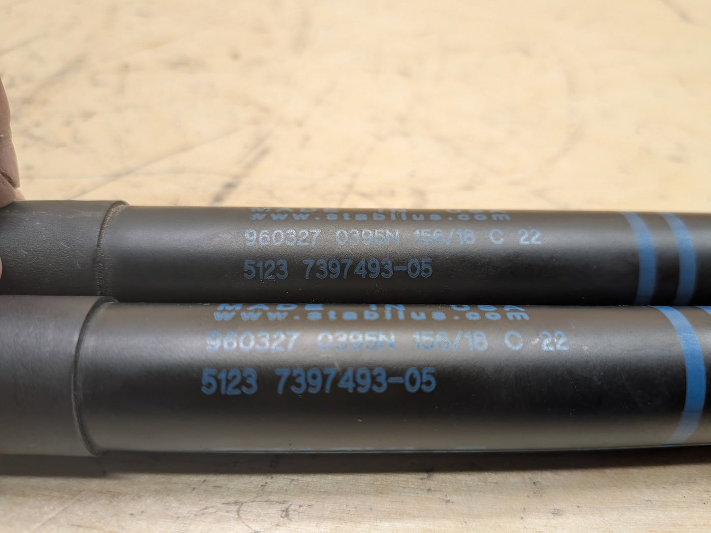 2018-2024 BMW X3 G01 Left Right Hood Bonnet Gas Strut Shock Supports SET 7397493