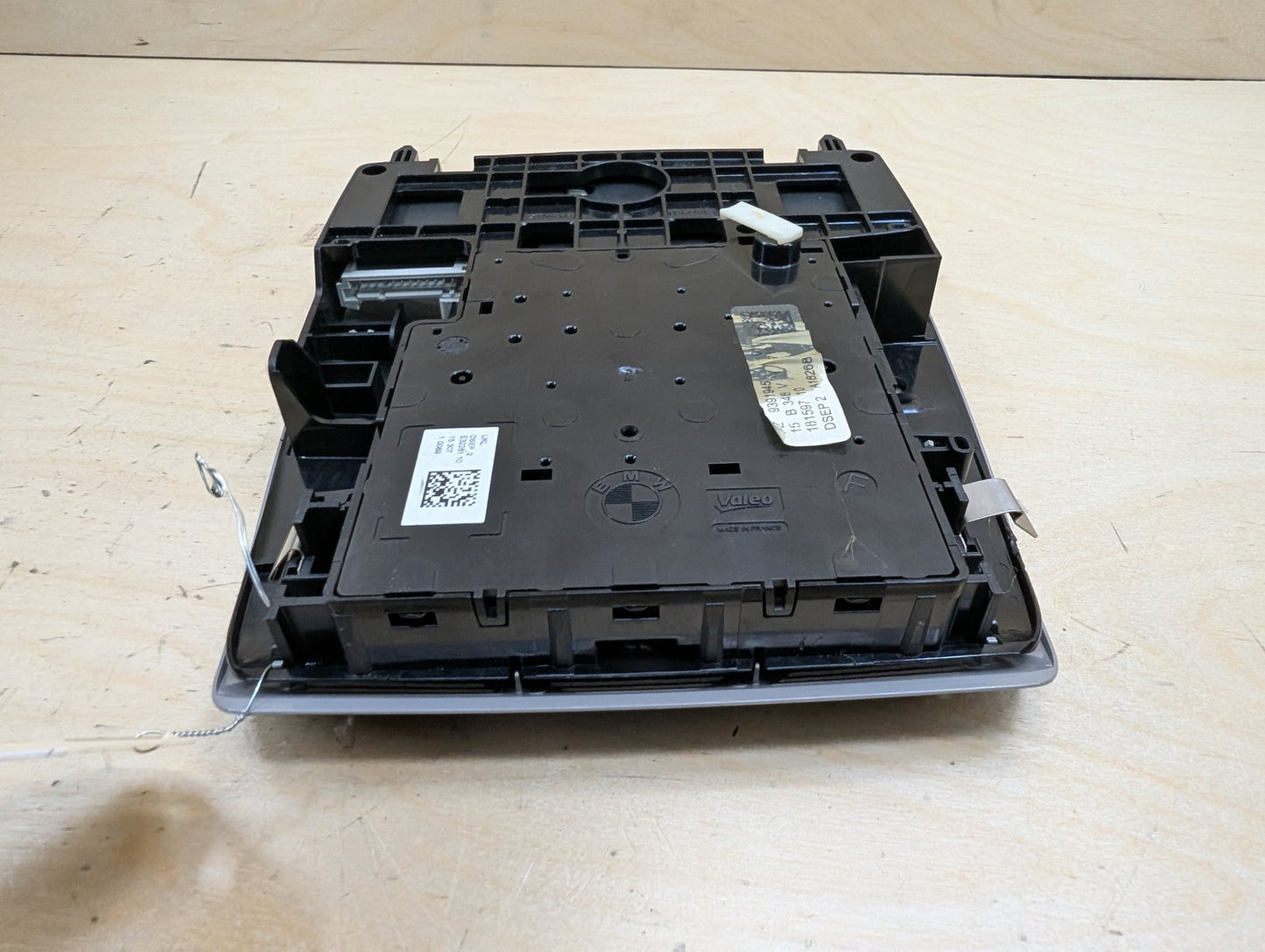 2015-2019 BMW X6 F16 Headliner Overhead Dome Light Switch Module 9391945