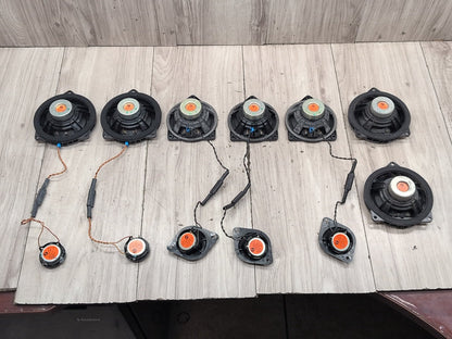 OEM BMW F30 F32 F82 M4 G12 Sound System Speaker HARMAN KARDON SET