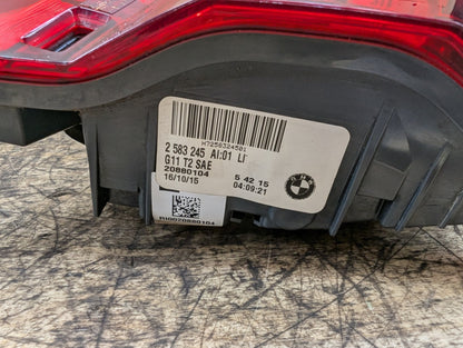 16-19 OEM BMW G11 G12 740 750 M760 Rear Left Driver Trunk Inner Stop Tail Light