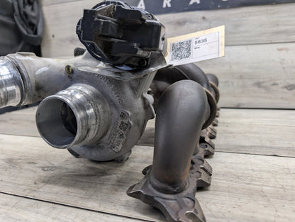 16-19 OEM BMW F30 F32 G30 G12 340 440 B58 Turbo Charger w/ Manifold B58 EWG