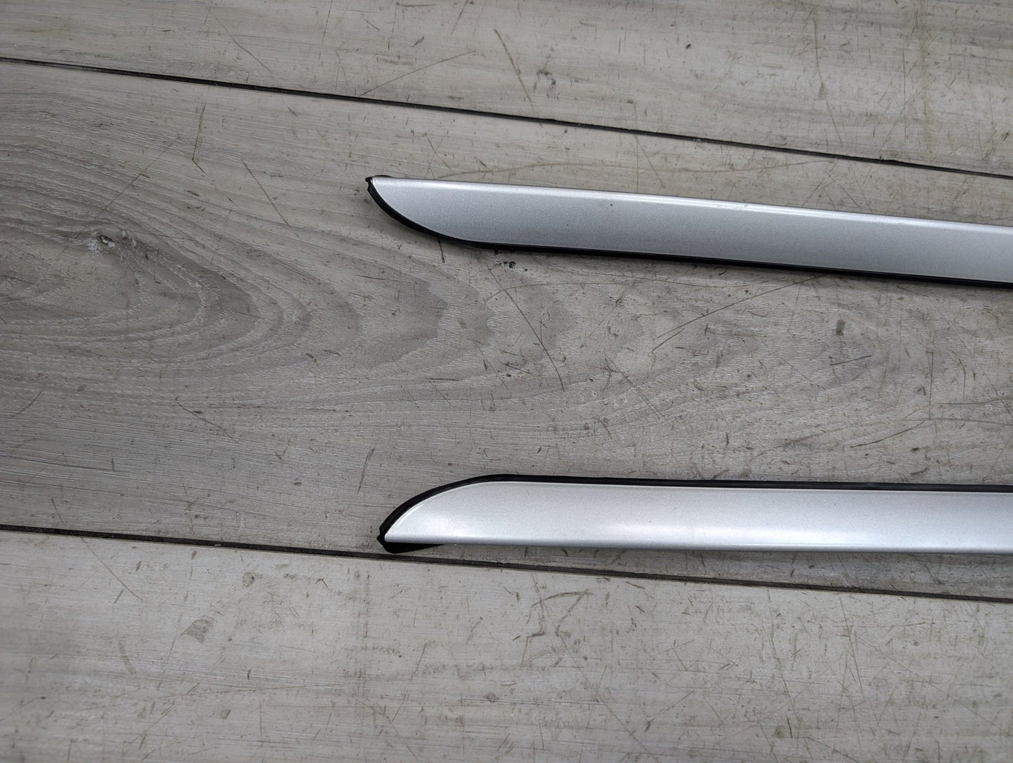 2011 - 2017 BMW X3 F25 Front Left Right Side Windshield Drip Trim Molding SET 7286179 N55B30M0