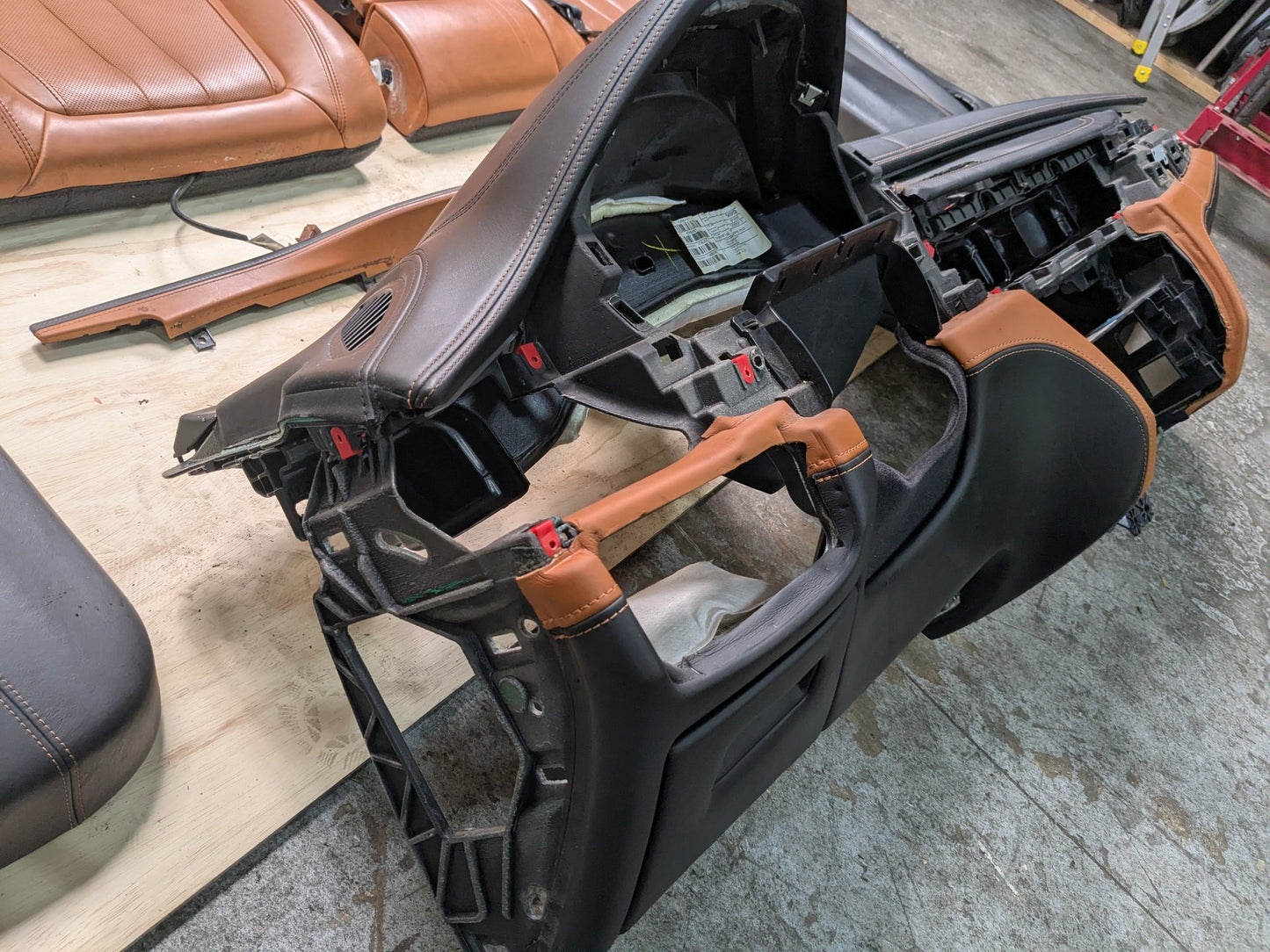 15-19 OEM BMW F16 F86 X6M BROWN Interior Seats Front Rear Door Panels COMPLETE