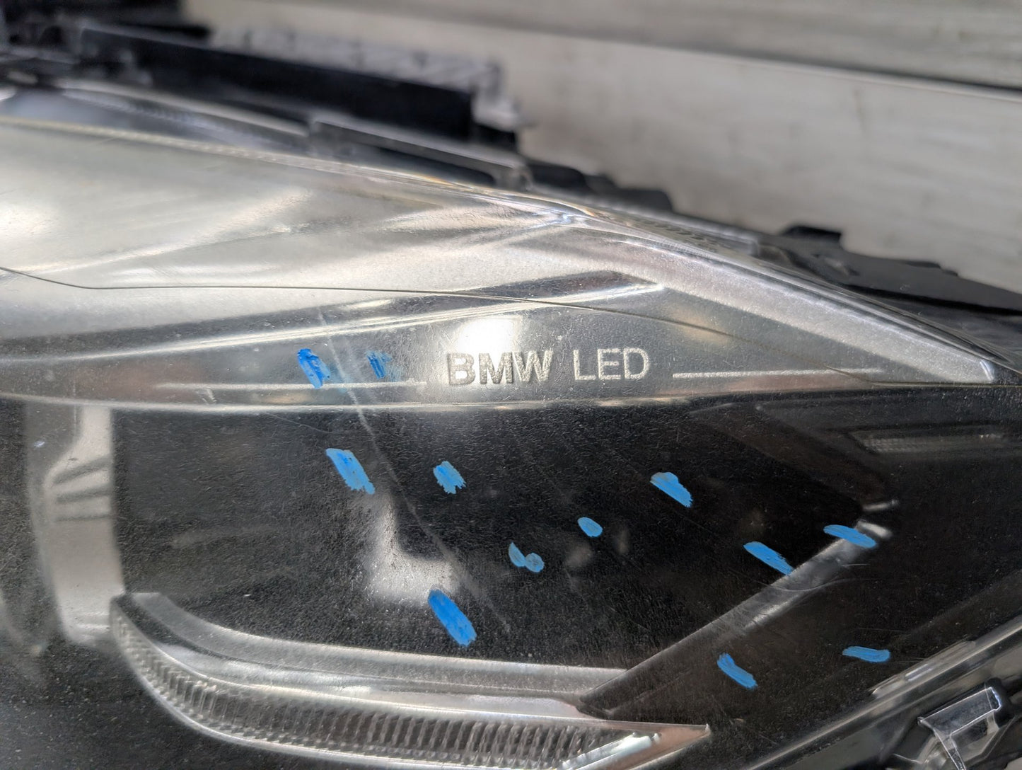 *17-19 OEM BMW F34 330 340 GT Left Driver Full LED Headlight COMPLETE