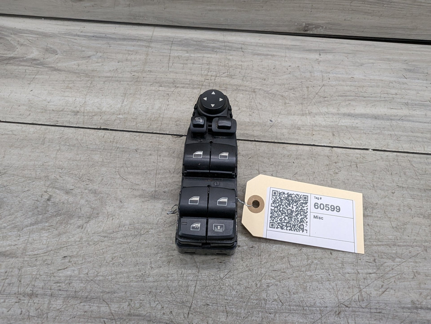 OEM BMW F06 F10 528 535 550 Front Driver Main Master Power Window Switch Button