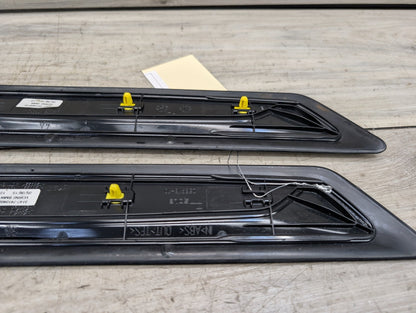 2012-2018 BMW 340i F30 Front Left Right Scuff Plate Door Sill SET 7410460