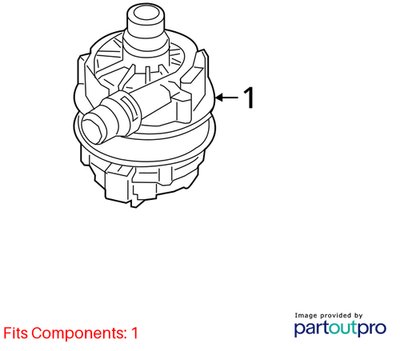 OEM BMW G01 G05 G20 G22 G26 Engine B46 B58 Auxiliary Electric Water Pump Cooling