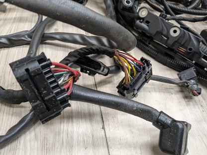 2014 - 2018 BMW X5 F85 Engine Motor Transmission Wiring Wire Harness SET 8043689 S63B44T2