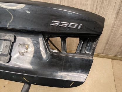 19-25 OEM BMW G20 G80 330 M340 M3 Rear Trunk Lid Panel Deck Shell Black 475