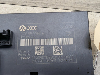 2008 - 2017 Audi S5 8T Front Left or Right Seat Control Module 8T0959760F
