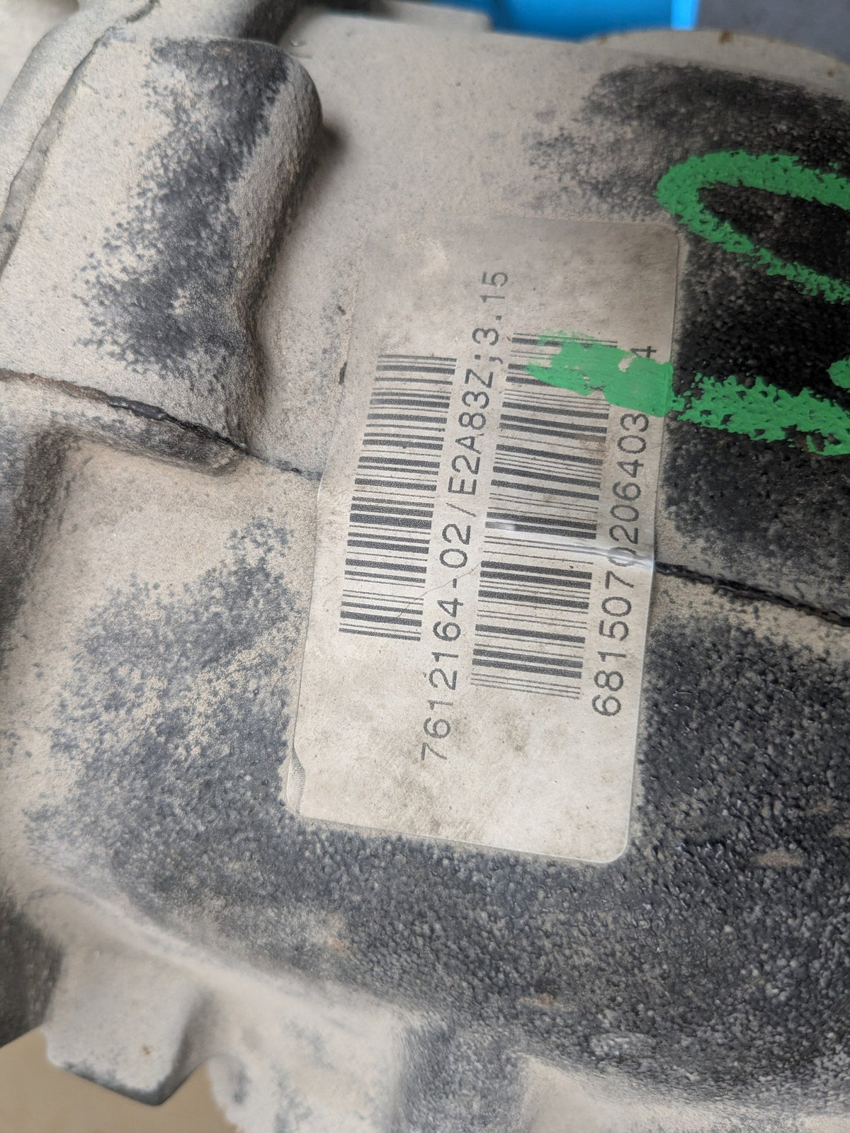 12-17 OEM BMW F30 F32 F33 F36 328 335 428 435 Rear Differential Carrier 3.15